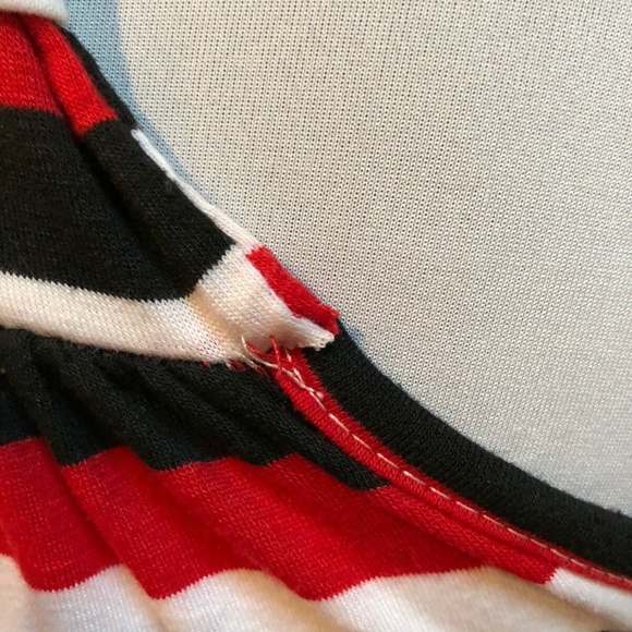 Urban Beach Cover LONG Striped Racer Maxi Dress - Picture 8 of 11